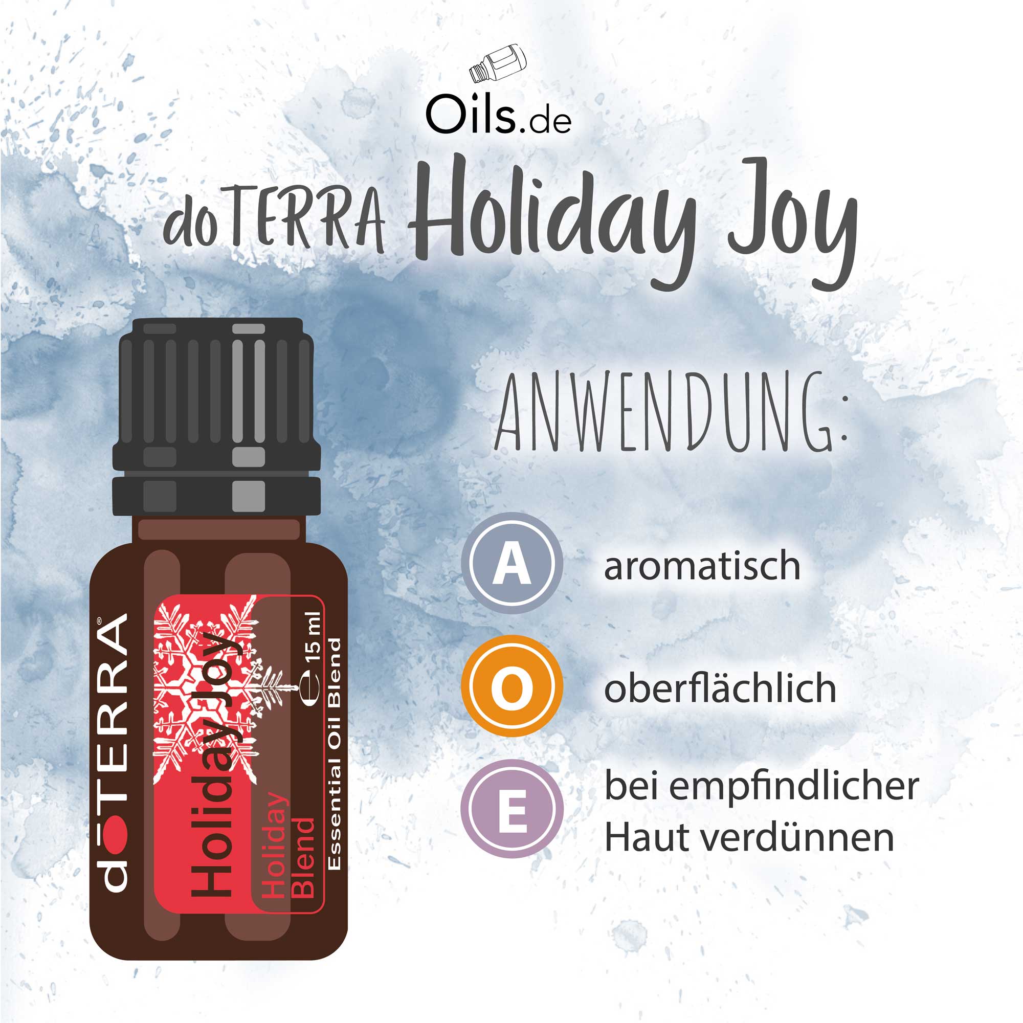 Ätherisches Öl Holiday Joy (Weihnachtliche Mischung) 15ml – Bild 4